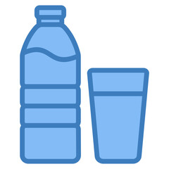 Water Bottle Icon Element For Design