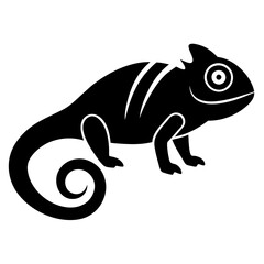 chameleon illustration