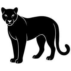 black panther vector