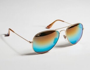 sunglasses on a white background