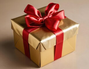 Fototapeta premium gift box with ribbon