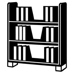 bookshelf with books