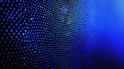 Gradient Blue Hexagon Pattern Texture for Technology Background