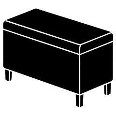black and white furniture