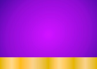 Obraz premium SOLID BACKGROUND DARK VIOLET AND GOLD 1
