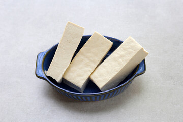 Soy tofu cubes, Tofu soy bean curd