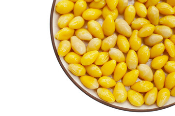 Boiled ginkgo nuts, ginkgo seeds