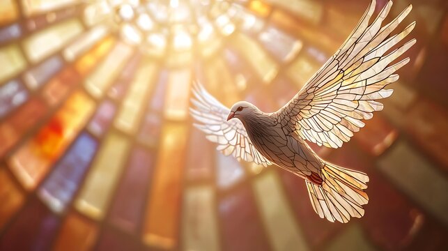 Symbol of Christianity. Pentecost