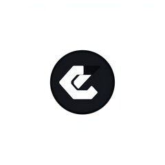 Abstract Modern Design Featuring Letter C