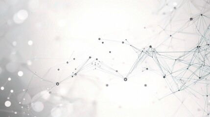 Abstract Grey Background with Dynamic Wave Pattern Design