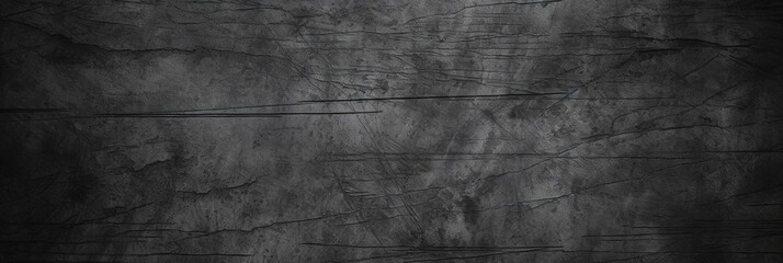 Fototapeta premium Textured Black Metal Surface with Scratches and Distressed Finish, Perfect for Backgrounds in Graphic Design, Photography, and Artwork