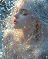 Obraz premium Mystic Power Unleashed: A Woman’s Journey to Turn Dreams into Reality