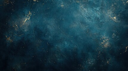 Obraz premium Deep Teal and Gold Texture Background Abstract Luxury Grunge Design with Metallic Accents for Elegant Projects