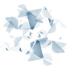 Abstract transparent fragments