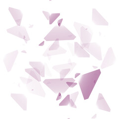 Abstract transparent fragments