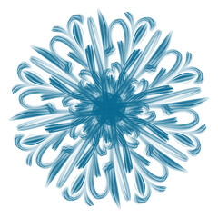 Minimalist modern mandala decoration pattern