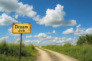 Obraz premium A modern design showing a weathered yellow 