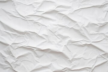Fototapeta premium Abstract White Paper Texture with Crumpled Appearance Ideal for Backgrounds, Presentations, and Creative Projects