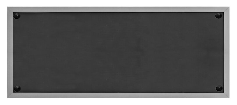 Tableau noir bordure aluminium 