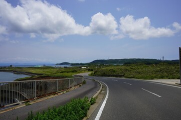 Ikishima - coastal road