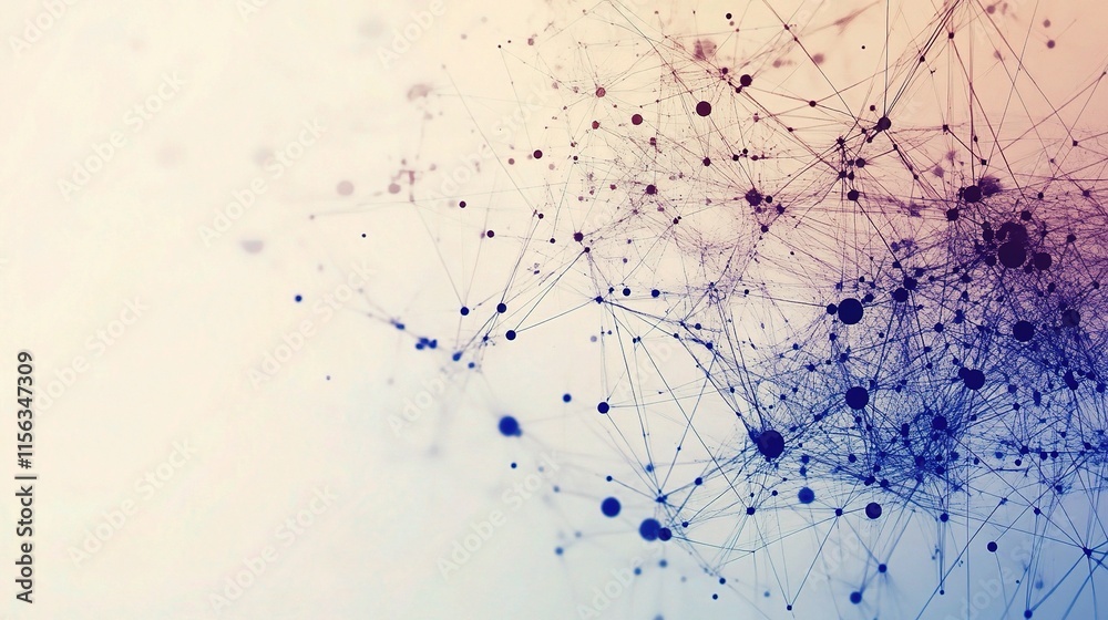Poster abstract technology background with globe and gradient design