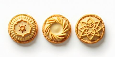 cookies isolated on white background