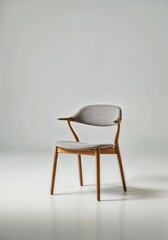 wooden chair in a room