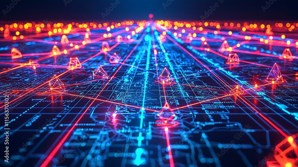 Poster Abstract network data flow visualization.