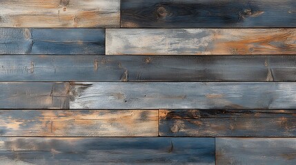 rustic wooden paneling, arranged in a horizontal layout, wooden planks each varying in width and length, creating a patchwork effect