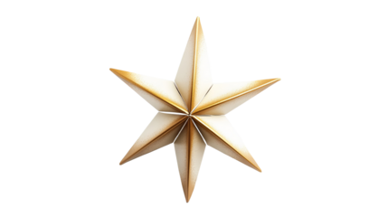 white background, star of bethlehem christmas tree toy