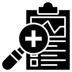 Fototapeta premium Medical Research Icon