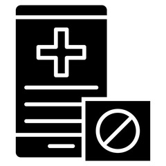 Obraz premium Online Pharmacy Icon