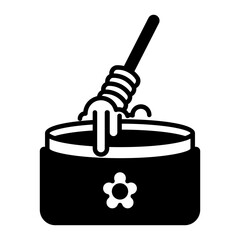 Honey black icon
