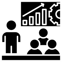 Obraz premium Training Icon