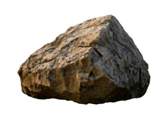 Heavy reef rock isolated on a transparent or white background