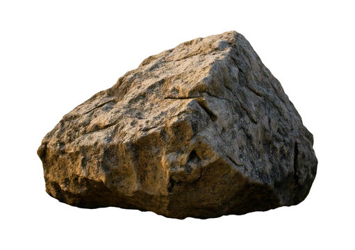 Heavy reef rock isolated on a transparent or white background - Powered by Adobe