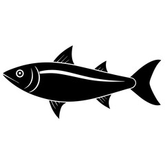 Herring silhouette vector