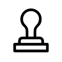 approved stamp icon design