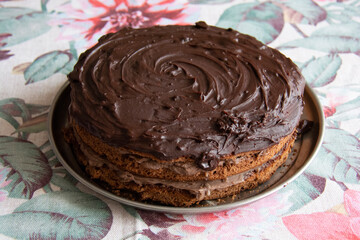 Delicious chocolate cake