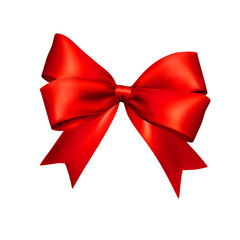 Satin red ribbon png work on  transparent background
