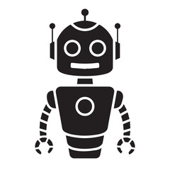 robot vector icon