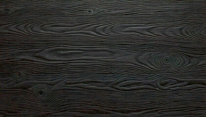 A close-up of dark wood grain with prominent texture and knots.