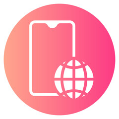 global gradient icon