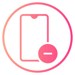 remove gradient icon