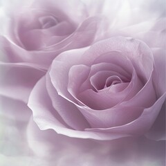 Lavender Roses Closeup