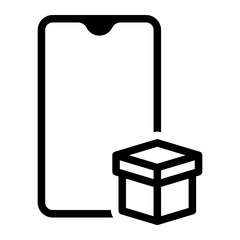 delivery glyph icon