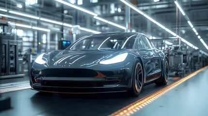 Electric Vehicle Production Line: A Glimpse into the Future of Automotive Manufacturing