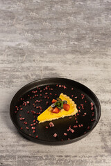 Cheesecake with berries