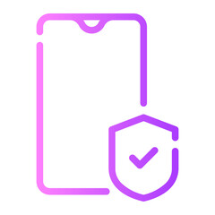 shield gradient icon