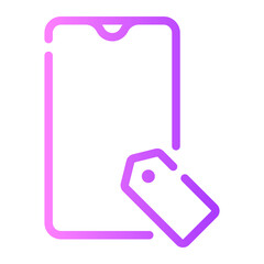 tags gradient icon